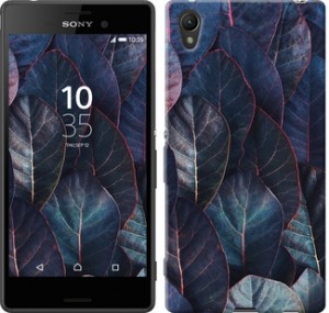 Чехол Листья v3 для Sony Xperia XA Ultra Dual F3212