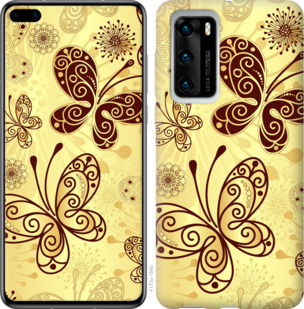 

Чехол Красивые бабочки для Huawei P40 932941