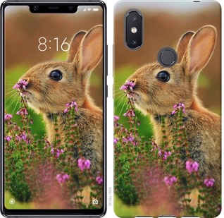 

Чехол Кролик и цветы для Xiaomi Mi8 SE 677408