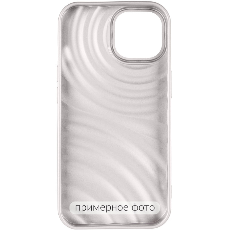 Фото Чохол TPU MonoWave на Apple iPhone 15 (6.1") (Light Gray) в маназині vchehle.ua
