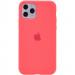 Чехол Silicone Case Full Protective (AA) для Apple iPhone 11 Pro Max (6.5") (Розовый / Flamingo)