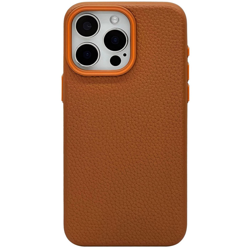 Фото Чохол Syndee with Magnetic safe на Apple iPhone 14 Pro Max (6.7") (Golden Brown) на vchehle.ua