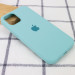 Фото Чехол Silicone Case Full Protective (AA) для Apple iPhone 14 Pro Max (6.7") (Бирюзовый / Marine Green) на vchehle.ua