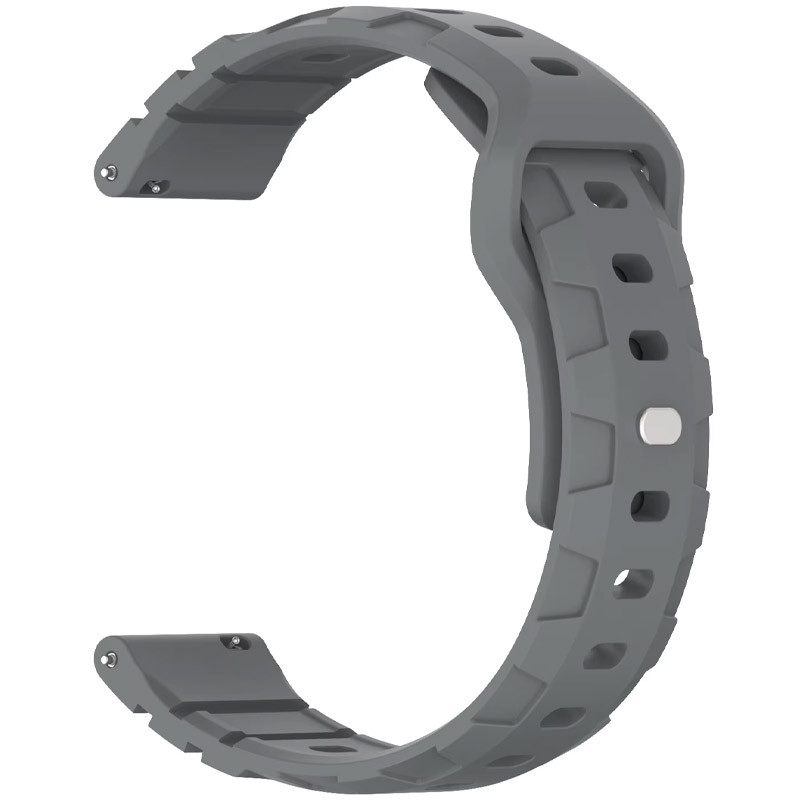 Фото Силіконовий ремінець Defense для Smart Watch 22mm (Grey) на vchehle.ua