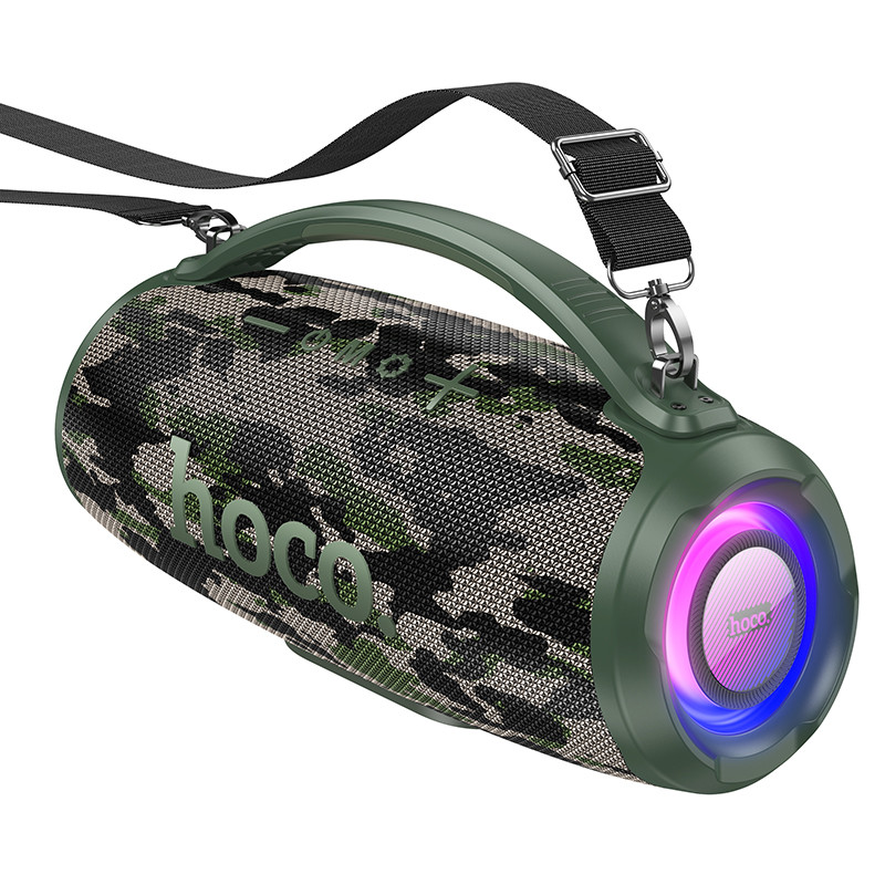 Фото Bluetooth колонка Hoco HA4 Surge outdoor (Camouflage Green) на vchehle.ua