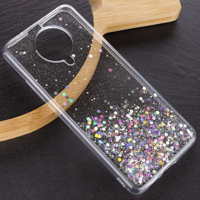 Фото TPU чохол Star Glitter на Xiaomi Redmi K30 Pro / Poco F2 Pro (Прозорий) на vchehle.ua