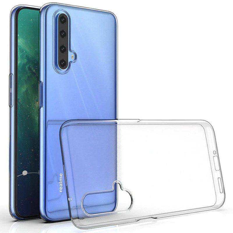 Фото TPU чохол Epic Transparent 1,0mm на Realme X50 Pro (Прозорий (прозорий)) на vchehle.ua