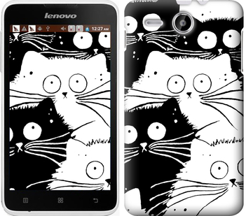 

Чехол Коты v2 для Lenovo A529 285316