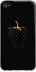 Чехол Черная клубника для iPhone 4