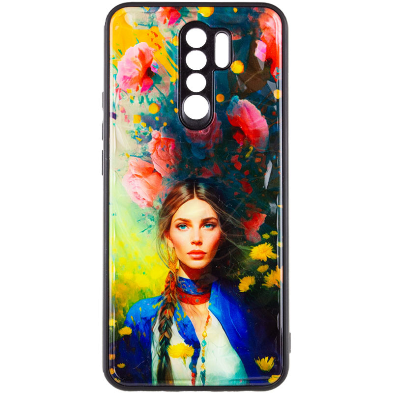 Фото TPU+PC чехол Prisma Ladies для Xiaomi Redmi 9 (Peonies) на vchehle.ua