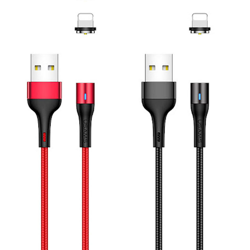 Дата кабель USAMS US-SJ336 U29 Magnetic USB to Lightning (2m)