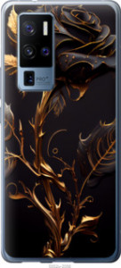 Чехол Роза 3 для Vivo X50 Pro Plus
