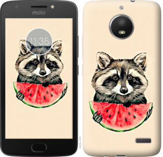

Чехол Енотик с арбузом для Motorola Moto E4 800057