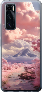 

Чехол Розовые облака для Vivo V20 SE 1644655