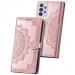Фото Кожаный чехол (книжка) Art Case с визитницей для Samsung Galaxy A52 4G / A52 5G / A52s (Розовый) на vchehle.ua