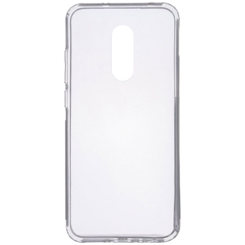 TPU чехол Epic Transparent 1,5mm для Xiaomi Redmi 5 Plus / Redmi Note 5 (Single Camera) (Бесцветный (прозрачный))