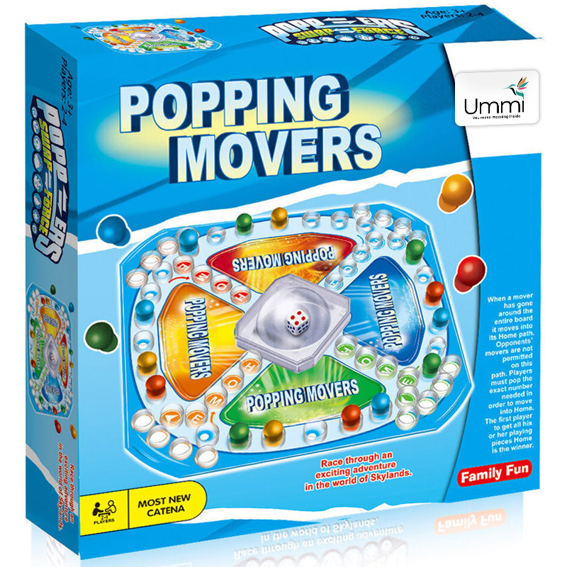 Купити Настільна інтерактивна гра Ummi 707-56 Popping Movers Game (Blue) на vchehle.ua