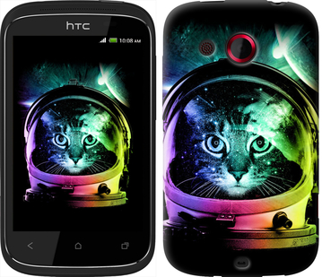 

Чехол Кот-астронавт для HTC Desire C A320e 633818