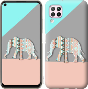 

Чехол Узорчатый слон для Huawei P40 Lite 921398