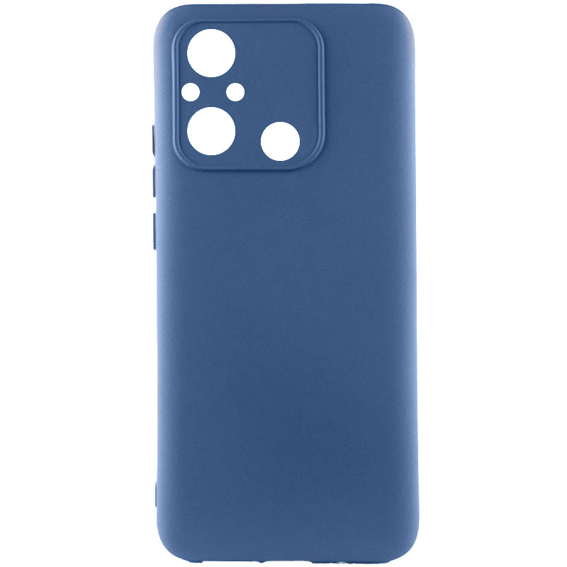 Чохол Silicone Cover Lakshmi Full Camera (A) на Xiaomi Redmi 12C (Синій / Navy Blue)