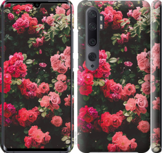 

Чехол Куст с розами для Xiaomi Mi Note 10 875529
