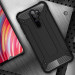 Фото Бронированный противоударный TPU+PC чехол Immortal для Xiaomi Redmi Note 8 Pro (Черный) в магазине vchehle.ua