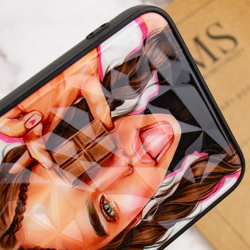 TPU+PC чехол Prisma Ladies для Samsung Galaxy A34 5G (Chocolate) в магазине vchehle.ua