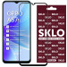 Захисне скло SKLO 3D (full glue) на Oppo A57s (Чорний)