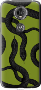 Чехол Змеи v2 для Motorola Moto E5 Plus