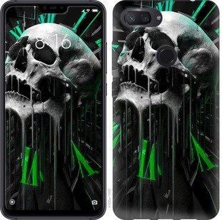 

Чехол Череп-часы для Xiaomi Mi 8 Lite 690553