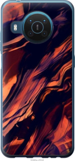 

Чехол Черно-оранжевая абстракция для Nokia X20 1404982