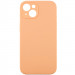 Чохол Silicone Case Full Camera Protective (AA) NO LOGO на Apple iPhone 15 (6.1") (Помаранчевий / Cantaloupe)