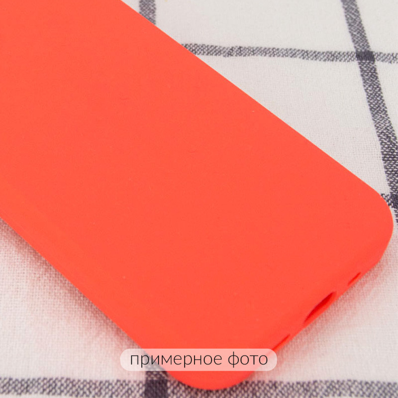 Фото Чехол Silicone Case Full Protective (AA) NO LOGO для Apple iPhone 16 Plus (6.7") (Арбузный / Watermelon red) на vchehle.ua