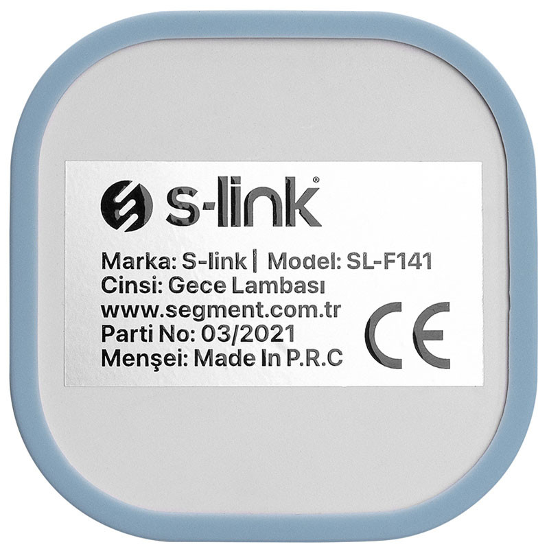 Фонарь аккумуляторный S-link SL-F141 1W Led 1200mAh Rechargeable Touch On/Off (Голубой) в магазине vchehle.ua