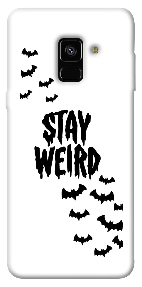 Чехол Stay Weird для Galaxy A8+ (2018)
