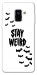 Чехол Stay Weird для Galaxy A8+ (2018)