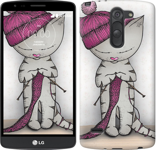 

Чехол Кошка рукодельница для LG G3 Stylus D690 584247
