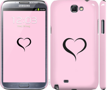 

Чохол Серце 1 на Samsung Galaxy Note 2 N7100 899354