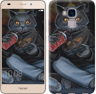 

Чехол gamer cat для Huawei Honor 5C 635573