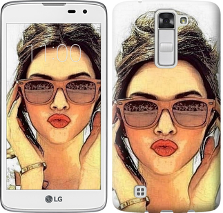 

Чехол Девушка_арт для LG K8 K350E 111163