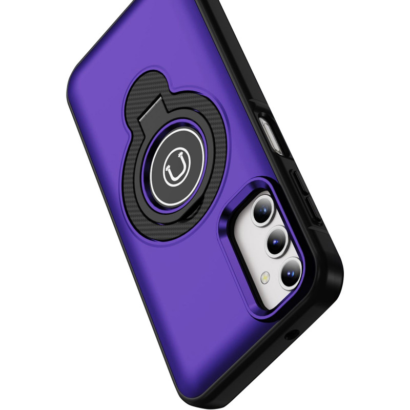 TPU+Textured PC Magnet на Samsung Galaxy A14 4G/5G (Purple) в магазині vchehle.ua
