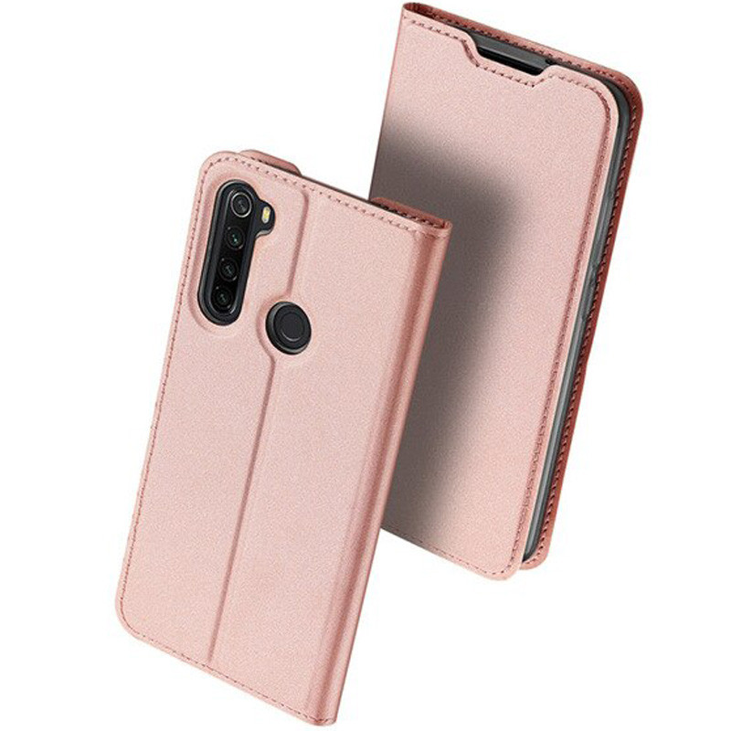 

Чохол-книжка Dux Ducis з кишенею для візиток на Xiaomi Redmi Note 8 (Rose Gold) 768881