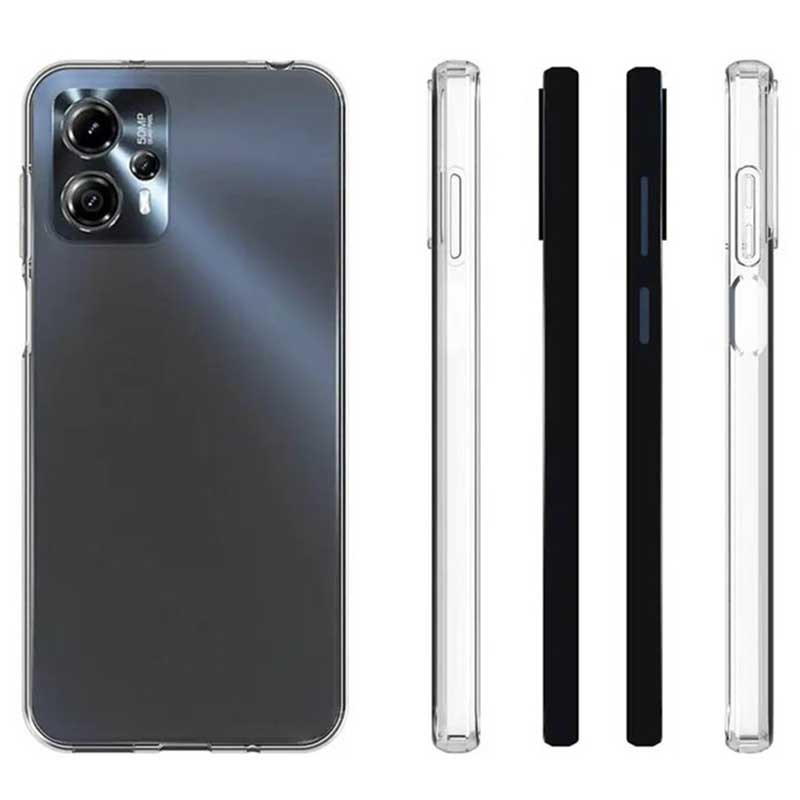 Фото TPU чехол Epic Transparent 1,5mm для Motorola Moto G23 (Бесцветный (прозрачный)) на vchehle.ua