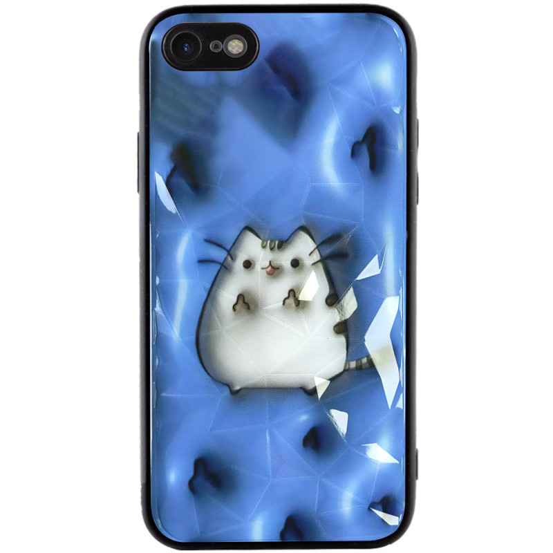 Фото TPU+PC чехол Prisma Fluffie для Apple iPhone 7 / 8 / SE (2020) (4.7") (Pusheen) на vchehle.ua