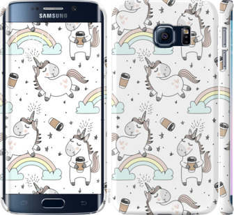 

Чохол Єдиноріг і кава на Samsung Galaxy S6 Edge G925F 840608