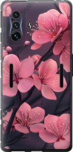 Чехол Пурпурная сакура для Xiaomi Poco F4 GT