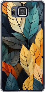 

Чехол Кольорове листя для Samsung Galaxy Alpha G850F 1629621