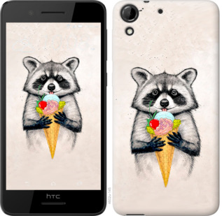 

Чехол Енотик с мороженым для HTC Desire 728G 801066