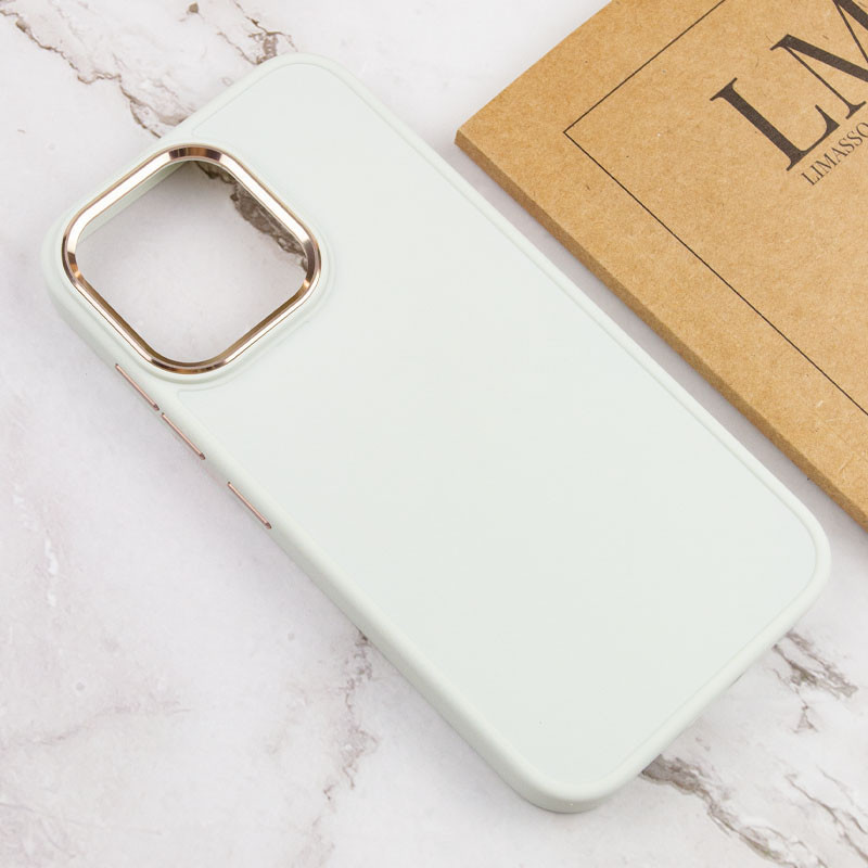 TPU чехол Bonbon Metal Style для Xiaomi Redmi Note 13 4G (Белый / White) в магазине vchehle.ua