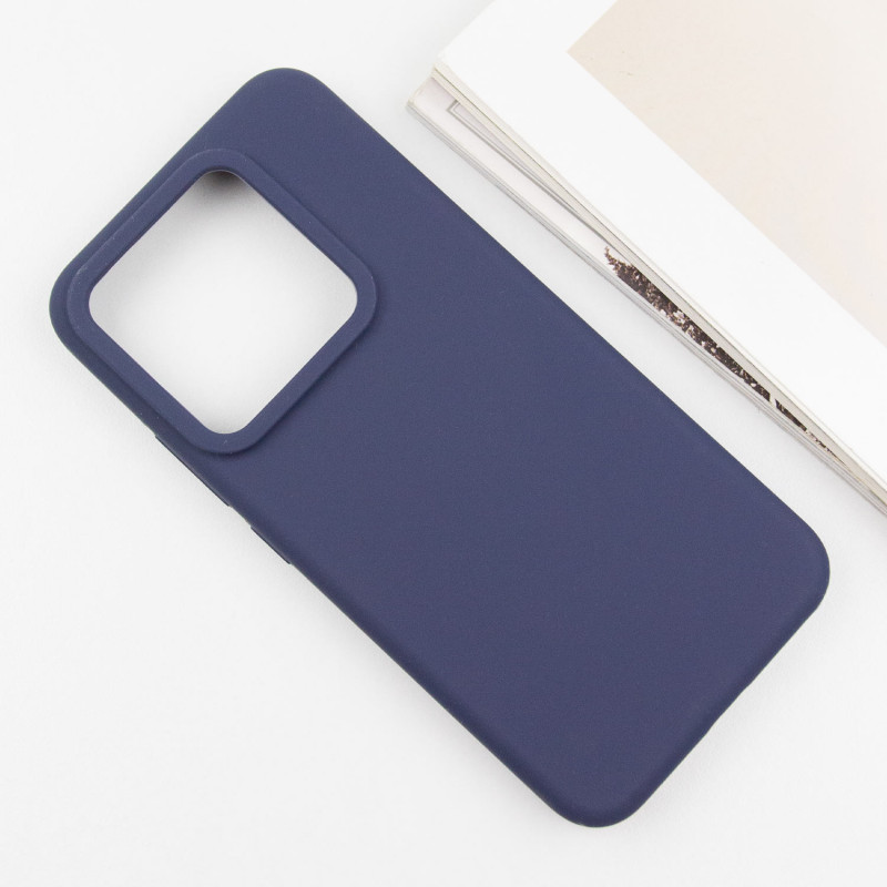 Фото Чехол Silicone Cover Lakshmi (AAA) для Xiaomi Redmi Note 13 5G (Темно-синий / Midnight blue) в магазине vchehle.ua